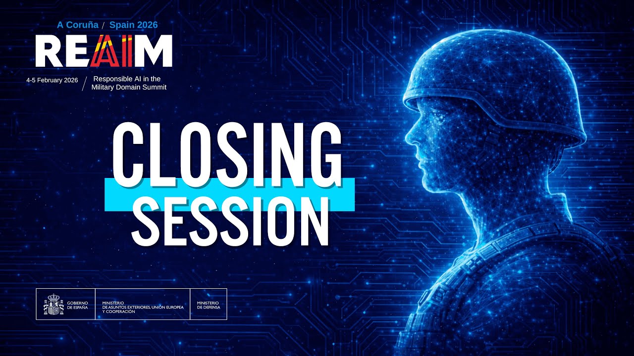 REAIM 2026 CLOSING by Spanish Minister José Manuel Albares - YouTube