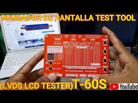 TEST TOOL SCREEN TESTER TUTORIAL T 60S Testing And Operation Vargas Electronics 
