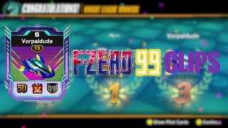 F-Zero 99 Clip Comp #1 - KO's, Wins, Close calls!