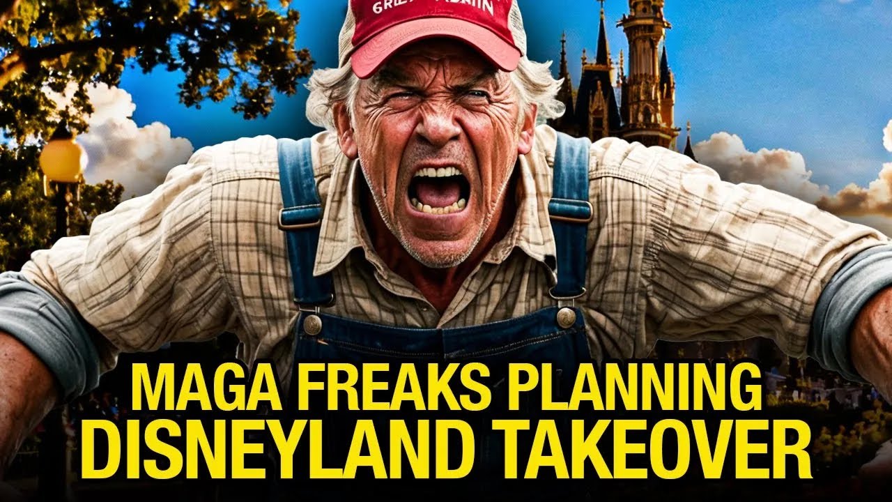Miserable MAGA Freaks Plan Takeover Of Disneyland