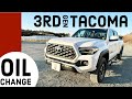 3rd Gen Tacoma Oil Change
