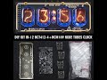 4K VIDEO DIY KIT Assembly Nixie Tube Clock IN-12 NCT412+NCM109 Arduino Comp GRA & AFCH