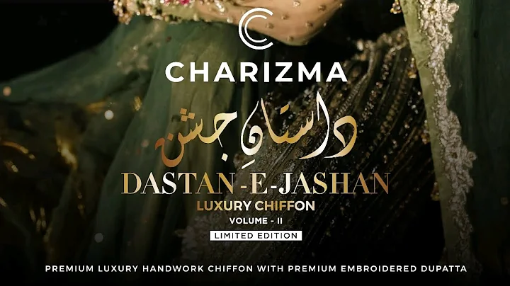DASTAN E JASHAN BY CHARIZMA EMBROIDERED HANDWORK CHIFFON COLLECTIONS 