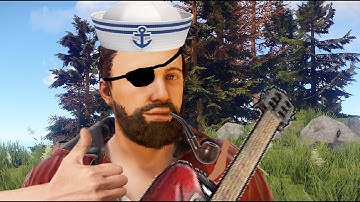 Taking Heli from a Tugboat while playing guitar