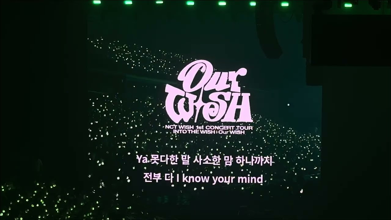 251102 엔시티 위시 막콘 시즈니 위츄 떼창