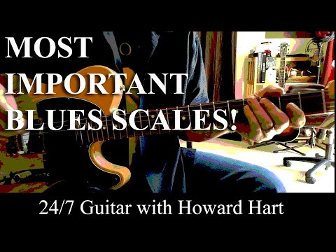 THE MOST IMPORTANT BLUES SCALES EVERY GUITAR PLAYER SHOULD KNOW!