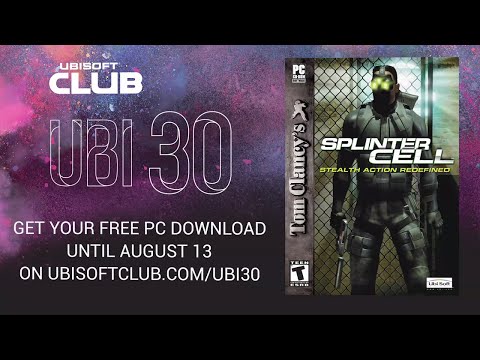 Ubi30 Giveaway Splinter Cell Youtube