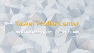 [TASKER] [TASK] Open Multiple Websites In Different Tabs - Preview