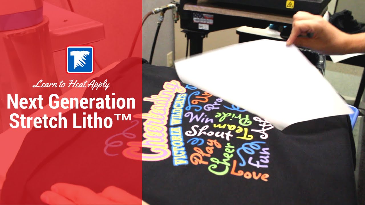 Next Generation Stretch Litho Heat Transfer Application YouTube