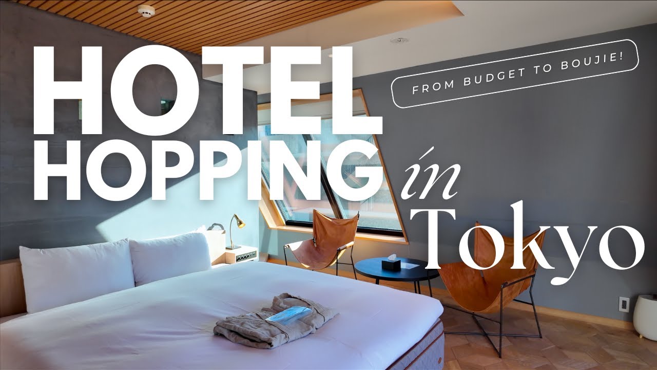 Where to Stay in Tokyo: UNIQUE Hotels from BUDGET to LUXURY