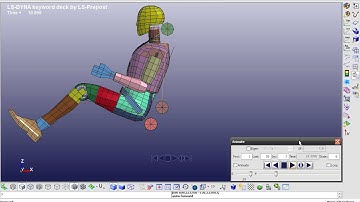 seat belt simulation with LS-DYNA
