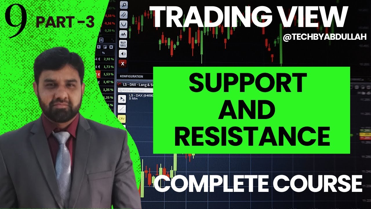 Tradingview Tutorial | Support and Resistance | Part 3 ...