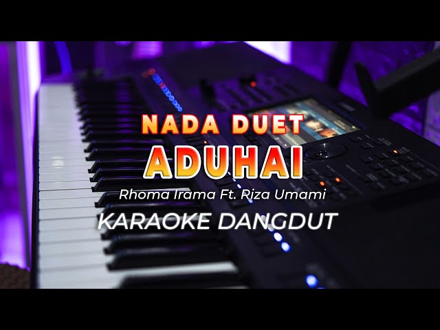 ADUHAI - KARAOKE || RHOMA IRAMA FT. RIZA UMAMI || DANGDUT ORIGINAL || NADA DUET - HQ AUDIO class=