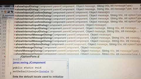 Joptionpane crear botones java netbeans