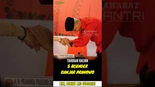 5 Blunder Ganjar Pranowo viral prabowo ganjarpranowo