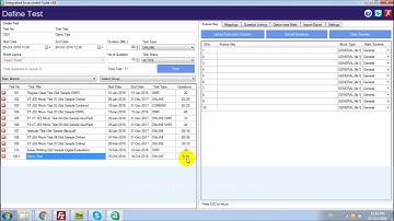 Upload Question Input File - Addmen Online Test