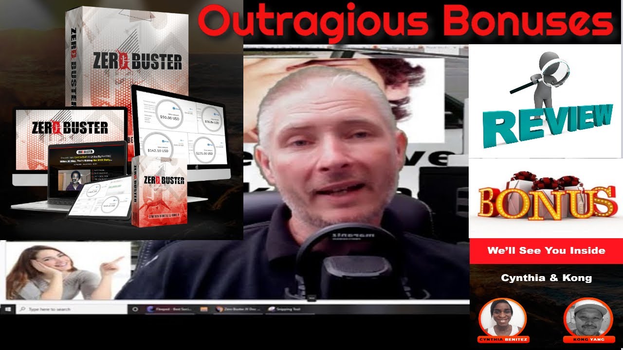 Zero Buster Review 😄With Must Have Bonuses 😄By Cynthia & Kong