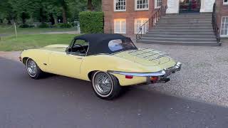 1969 Jaguar E-type 4.2 OTS roadster  - Primrose Yellow Jaguar E Type Primrose Yellow