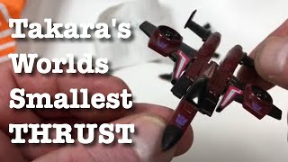 Transformers Mini G1 Thrust by Takara Worlds Smallest Cone Heads Seekers Deceptacon Jet