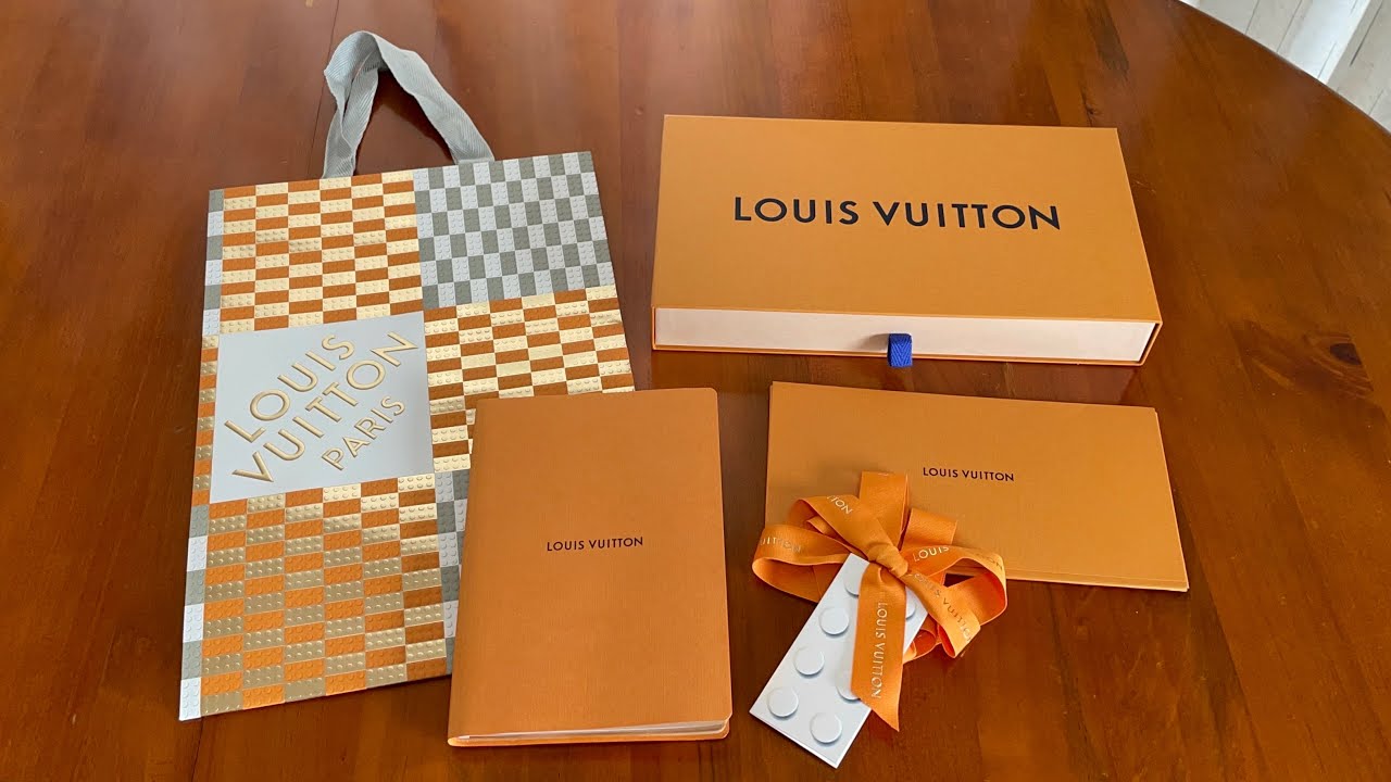 Unboxing of Louis Vuitton Notebook Refill