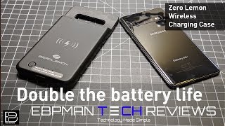 Double the Battery Life of your Samsung S10 or Samsung S10 Plus | Zerolemon Wireless Charging Case screenshot 4