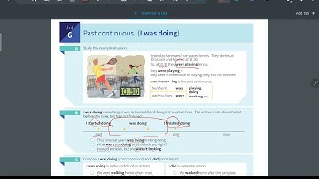 Grammar in Use. Unit 6-Past Continuous 그래머인유즈 6과 과거진행형