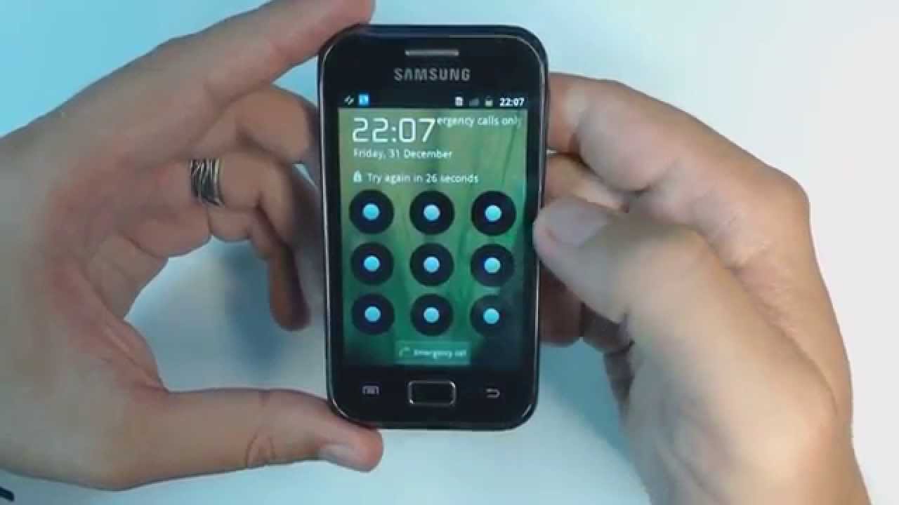 como descobrir a senha do celular samsung galaxy ace mini