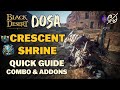 BDO | Dosa Awakening - Special PvE Combos for Crescent Shrine | Addons | Everything You Need to Know