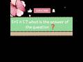 math tricky question I guess you don't answer the question #shorts #maths #music #trending #hardwork