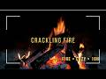 Crackling Fire 4K – Dark Fireplace Ambience • Deep Sleep & Relaxation Sounds • 10 Hours