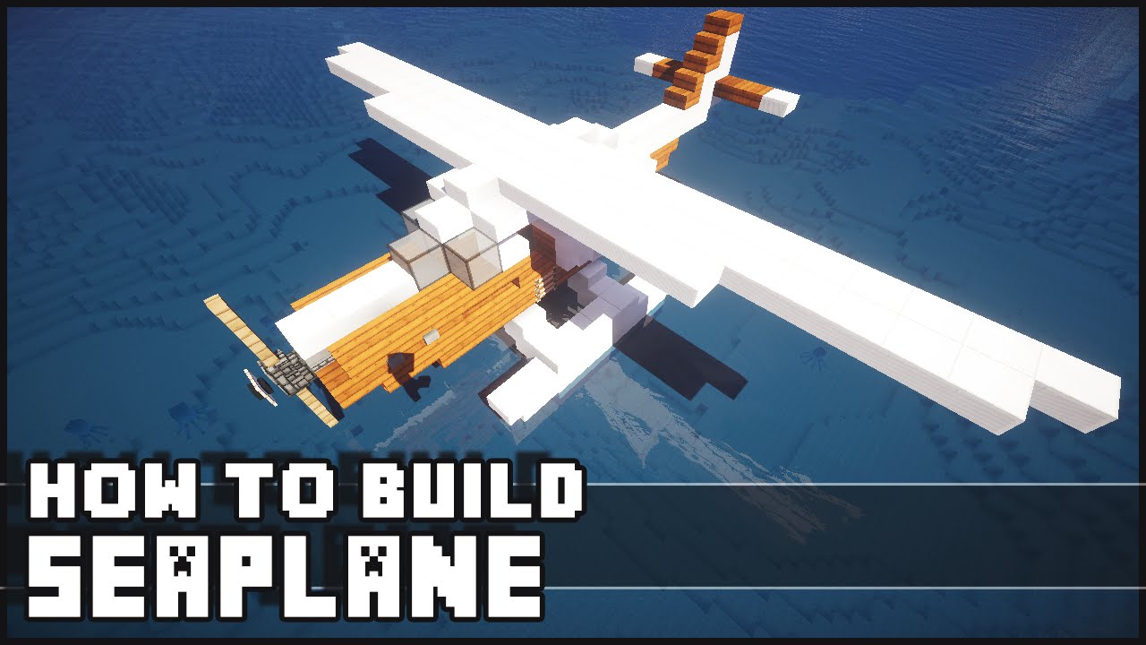 Minecraft : How to Make - Plane - YouTube