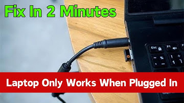 Laptop Only Works When Plugged In? Fix It in 2 Minutes Todays!