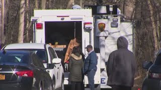 Police resume search after human remains found in Long Island park