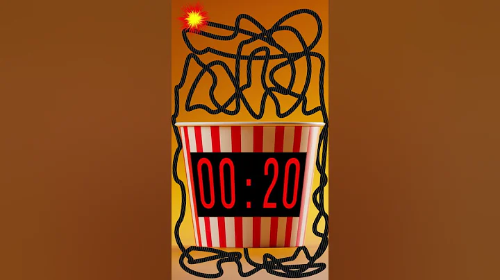 20 Second Timer Bomb [POPCORN] 🍿 #Shorts