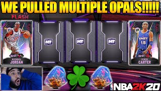 WE PULLED MULTIPLE GALAXY OPALS IN THE GREATEST ALL STAR WEEKEND PACK OPENING IN NBA 2K20 MYTEAM