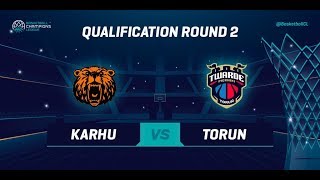 Karhu Basket v Polski Cukier Torun - Qual. Rd. 2 - Full Game - Basketball Champions League 2019