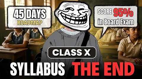 Class 10 : Next 45 Days Plan to complete syllabus 🔥| how to complete class 10 syllabus fast 