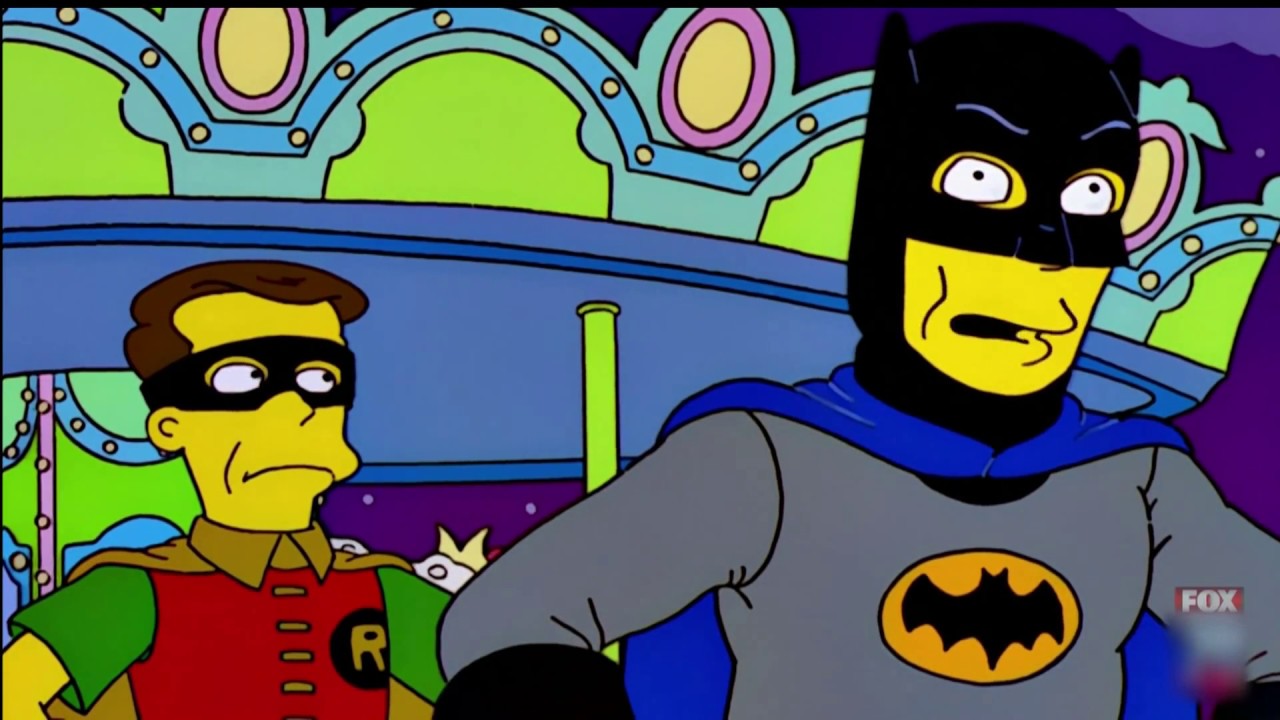 The Simpsons - Adam West Is The Best Batman (Season 14 Ep. 4) - YouTube