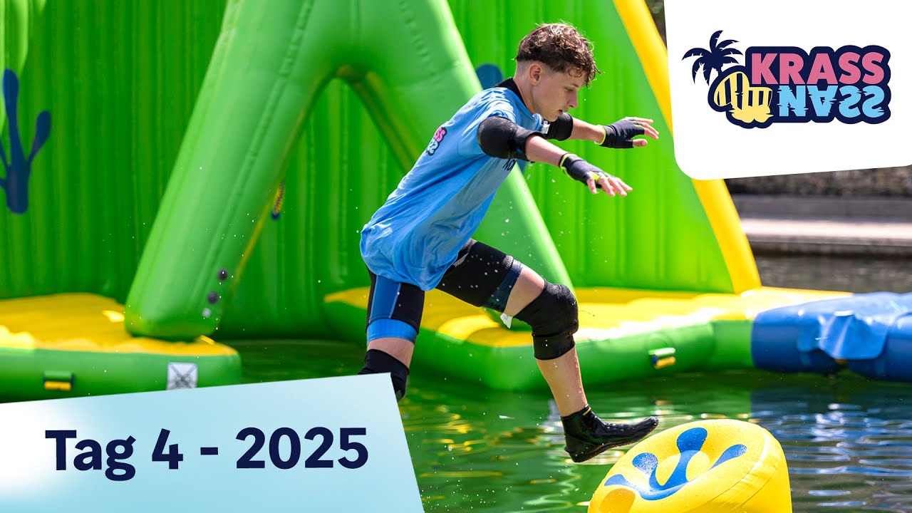 Tag 4: Über die Riesenrutsche ins Labyrinth | krass nass! 2025