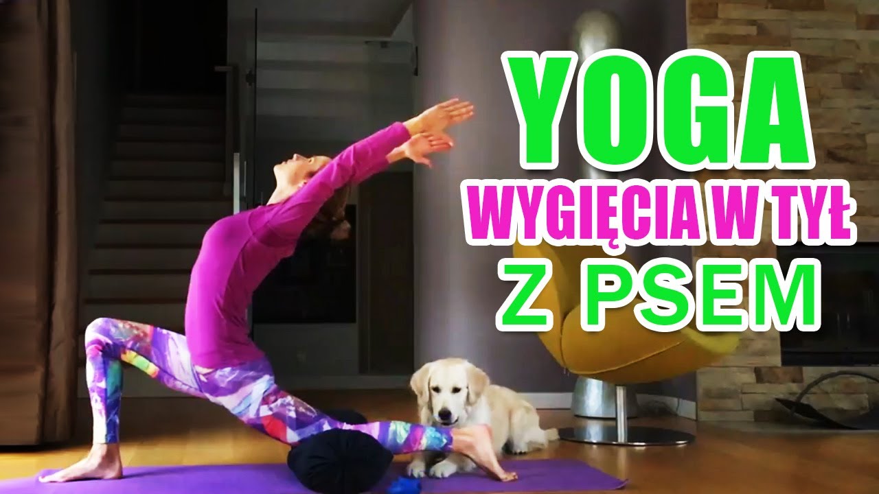 Joga challenge z psem Wygięcia w tył Ola Żelazo YouTube