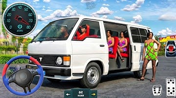 Van Minibus Driving Games 2026  - New City Minibus Simulator 3D - Bus Game   _  Android Gameplay