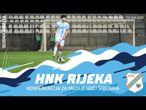 Konferencija za medije: Šibenik - Rijeka - 19. kolo (2022./2023.)