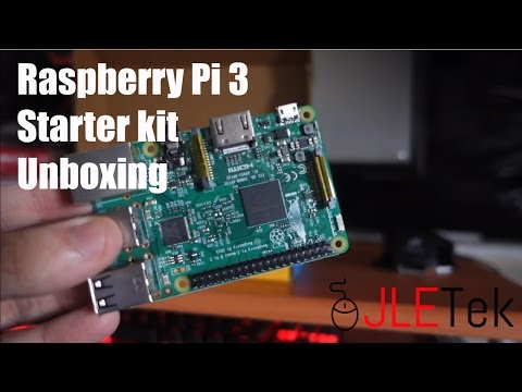 Raspberry Pi 3 Starterkit Unboxing