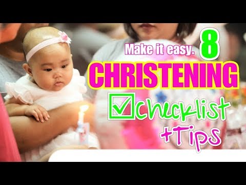 Video: How To Prepare For Your Baby's Christening