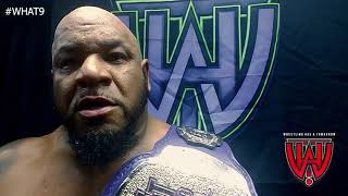 Backstage With Our New Champion Dan Maff After WHAT! 9 (Wrestling Has A Tomorrow!) Content