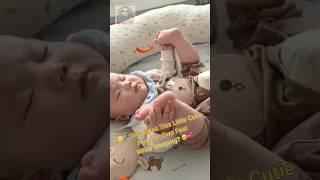 Why Does This Little Cutie Hug Her Own Feet While Sleeping?