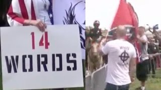 White Lives Matter protests outside NAACP