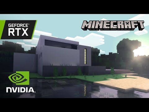 Minecraft with RTX | Official GeForce RTX Ray Tracing with HD Textures Reveal Trailer