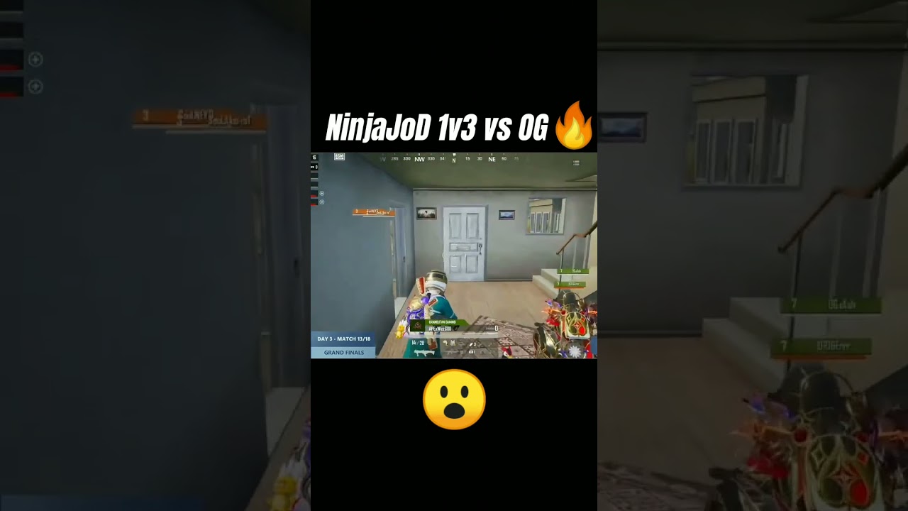 Tx Ninja soon 😁⚡👀 1v3 vs OG 🔥 