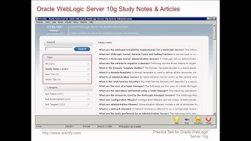 uCertify 1Z0-108 Practice test